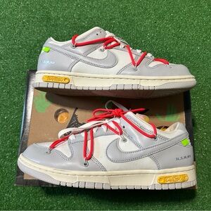 Nike Dunk Low Off White Lot 06 Of 50 Size 9.5